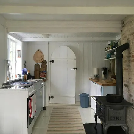 Idyllic From 1840 With Sea View In Spind فارسوند