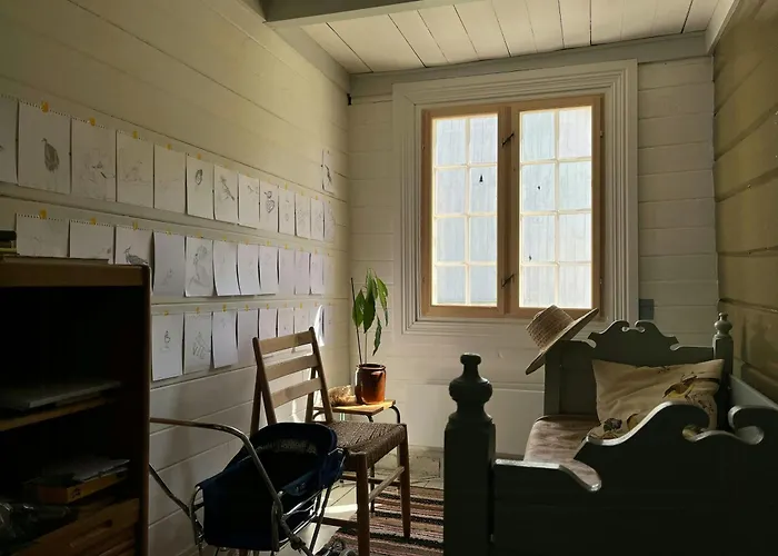 Idyllic From 1840 With Sea View In Spind Ferienhaus