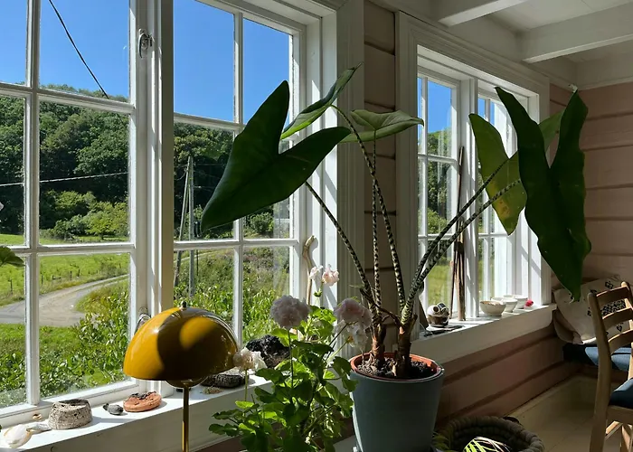 Idyllic From 1840 With Sea View In Spind Farsund